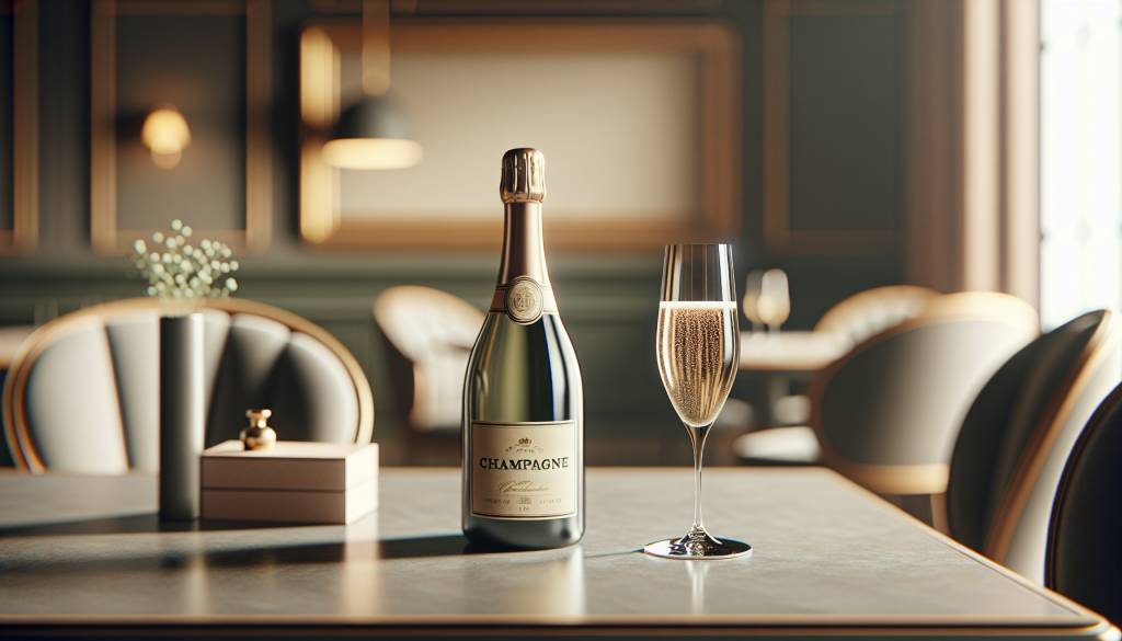 Champagne brut excellence Alfred de Rothschild : les secrets de l'assemblage