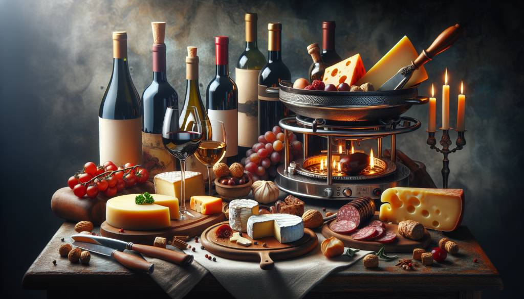 Accords vins fromages et charcuterie : les musts avec une raclette
